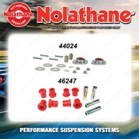 Rear Nolathane Suspension Bush Kit for BMW 3 SERIES E30 4/6CYL 5/1983-3/1991