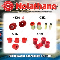 Rear Nolathane Suspension Bush Kit for DAIHATSU F SERIES F20 F50 F60 WAGON