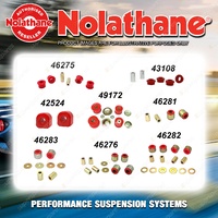 Rear Nolathane Suspension Bush Kit for DODGE CHARGER LD INCL SRT8 8CYL 2011-ON