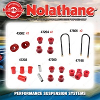 Rear Nolathane Suspension Bush Kit for FORD ECONOVAN SB SE SF SG SH 4WD