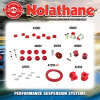 Rear Nolathane Suspension Bush Kit for FORD FAIRLANE NA NC 6/8CYL 6/1988-3/1995