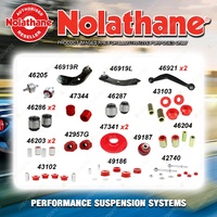 Rear Nolathane Suspension Bush Kit for FORD FALCON BA BF FPV IRS sedan