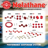 Rear Nolathane Suspension Bush Kit for FORD FALCON EF EL XH Coil Rear sedan