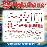 Rear Nolathane Suspension Bush Kit for FORD FALCON XD 6/8CYL 3/1979-9/1982