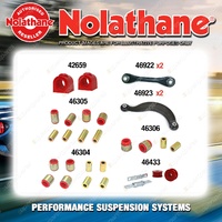 Rear Nolathane Suspension Bush Kit for FORD FOCUS LR ST170 4CYL 2003-2005