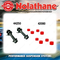 Rear Nolathane Suspension Bush Kit for FORD TELSTAR AT AV 4CYL 11/1987-11/1991