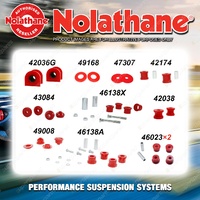 Rear Nolathane Suspension Bush Kit for HOLDEN COMMODORE VN VP VG IRS sedan