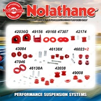 Rear Nolathane Suspension Bush Kit for HOLDEN COMMODORE VR VS IRS sedan