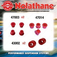 Rear Nolathane Suspension Bush Kit for HOLDEN JACKAROO UBS13 16 52 1981-1985