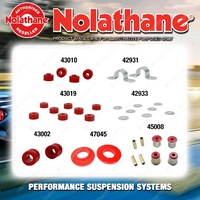 Rear Nolathane Suspension Bush Kit for HOLDEN MONARO HQ HJ HX HZ 8CYL 1971-1979