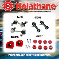 Rear Nolathane Suspension Bush Kit for HOLDEN NOVA LE LF 4CYL 8/1989-8/1994