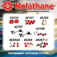 Rear Nolathane Suspension Bush Kit for HSV MALOO GEN F 8CYL 6/2013-ON