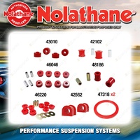 Rear Nolathane Suspension Bush Kit for LEXUS LX470 UZJ100 8CYL 3/1998-3/2008