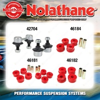 Rear Nolathane Suspension Bush Kit for MITSUBISHI GALANT HJ 6CYL 1993-1996