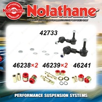 Rear Nolathane Bush Kit for MITSUBISHI LANCER CC EXCL GSR IRS sedan coupe