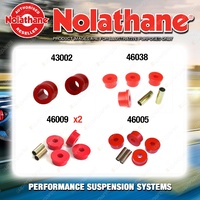 Rear Nolathane Suspension Bush Kit for MITSUBISHI SIGMA GE 4CYL 10/1977-5/1980