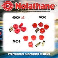 Rear Nolathane Suspension Bush Kit for MITSUBISHI VERADA KE KF Beam Type Rear