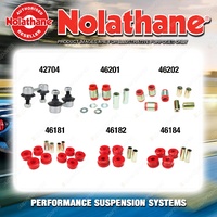 Rear Nolathane Suspension Bush Kit for MITSUBISHI VERADA KH KJ IRS sedan