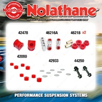 Rear Nolathane Suspension Bush Kit for NISSAN BLUEBIRD U13 4CYL FWD 1993-1998