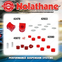 Rear Nolathane Suspension Bush Kit for NISSAN FAIRLADY Z31 6CYL 9/1983-12/1989