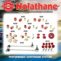 Rear Nolathane Suspension Bush Kit for NISSAN FAIRLADY Z33 6CYL 10/2003-2009