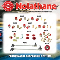 Rear Nolathane Suspension Bush Kit for NISSAN FAIRLADY Z34 6CYL 2008-ON