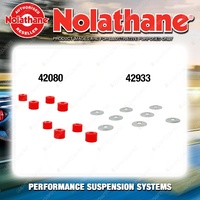 Rear Nolathane Suspension Bush Kit for NISSAN LARGO W30 4CYL 5/1993-1998