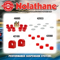 Rear Nolathane Suspension Bush Kit for NISSAN LAUREL C31 6CYL 11/1980-1984