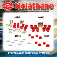 Rear Nolathane Suspension Bush Kit for NISSAN LEOPARD F30 INCL TURBO 1980-1986