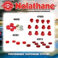 Rear Nolathane Suspension Bush Kit for NISSAN PATROL GQ Y60 CAB CHASSIS