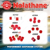 Rear Nolathane Suspension Bush Kit for TOYOTA COROLLA AE85 86 SPRINTER 1983-1987