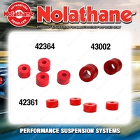 Rear Nolathane Suspension Bush Kit for TOYOTA CRESSIDA MX73 6CYL 11/1984-12/1988