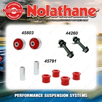 Front Nolathane Suspension Bush Kit for NISSAN PULSAR B17 C12 4CYL 2/2013-ON