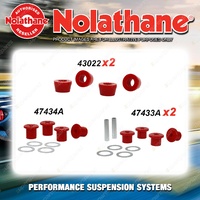 Rear Nolathane Suspension Bush Kit for TOYOTA LANDCRUISER FZJ76 VDJ76 2007-ON