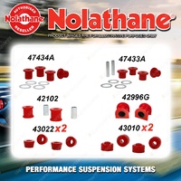 Rear Nolathane Suspension Bush Kit for TOYOTA LANDCRUISER FZJ HDJ HZJ VDJ 79