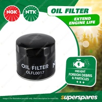 1 x NTK Oil Filter - OLFL0017 Refer Ryco Z89A Wesfil WZ89A 100mm x 100mm x 105mm