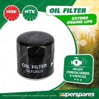 1 x NTK Oil Filter - OLFL0023 Refer Ryco Z154 Wesfil WZ154 80mm x 80mm x 90mm