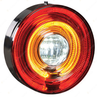 9-33V LED Mdl 57 Rear Direction Indicator Lamp Stop Lamp W/ Tail Ring & Reverse