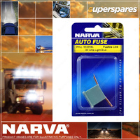 Narva 20 Amp Blue Colour Fusible Link - Short Tab - Blister Pack Of 1