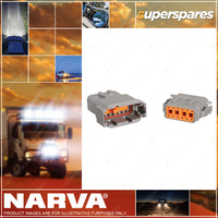 Narva 12 Way Dtm Deutsch Connector Kit (Blister Pair - Male / Female)