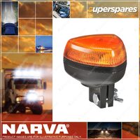 Narva 10-33V Aerotech Low Profile Amber LED Strobe with Rigid Pole Base Type