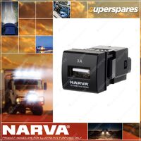 Narva OE Style USB Switch 21x21mm for Toyota Prado 150 Hiace RAV4