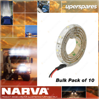 Narva 12V 600mm LED Tape Ambient Output Cool White - Bulk Pack of 10