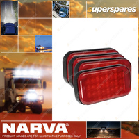 Narva 9-33V Model 41 LED Rear Stop/Tail Lamp (Red) - Bulk Pack of 4