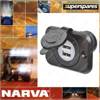 Narva Brand Heavy Duty LED ILLUMINATED DUAL USB SOCKET (Pack of 25)