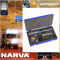 2 x Narva 50W cordless Portable lithium Rechargeable Soldering Iron Kit 56394