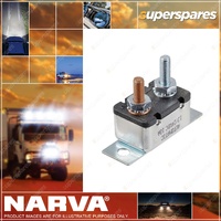 Narva 50 Amp Circuit Breaker Automatic Reset Straight Bracket - Box Pack of 1