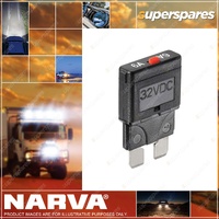 Narva 5 Amp Black Manual Resetting Circuit Breaker Plug-In - Box Of 5