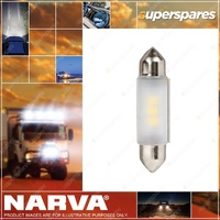 Narva 12 / 24V 10 x 41mm Festoon LED Globe interior LED globe 6000K Cool White