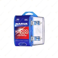 Narva H4 12 Volt 60 / 55W P43T Plus 200 Globe - Blister pack of 1